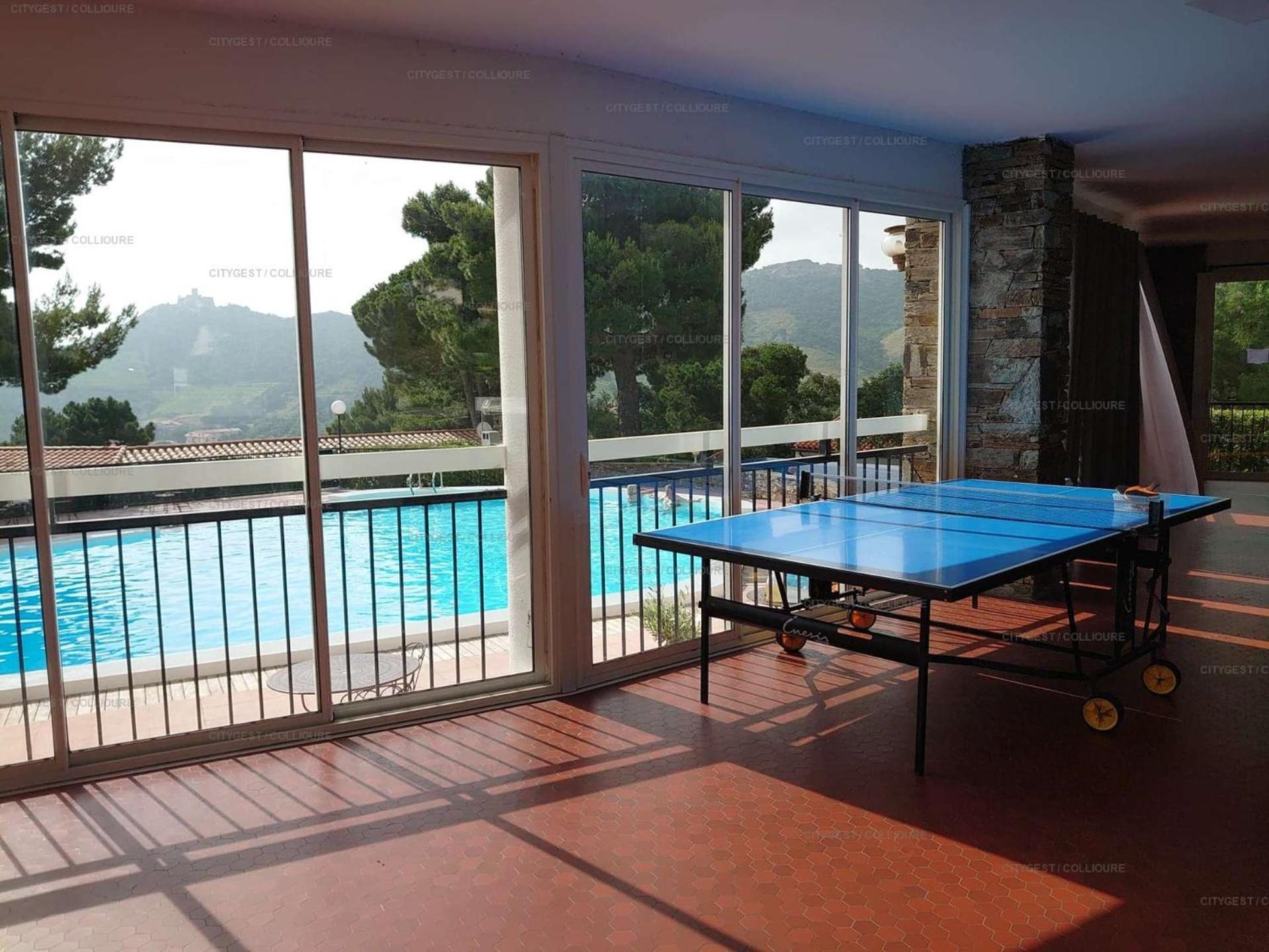6Amb38 Villa Avec Terrasse Dans Residence Avec Piscine Commune Collioure Eksteriør billede