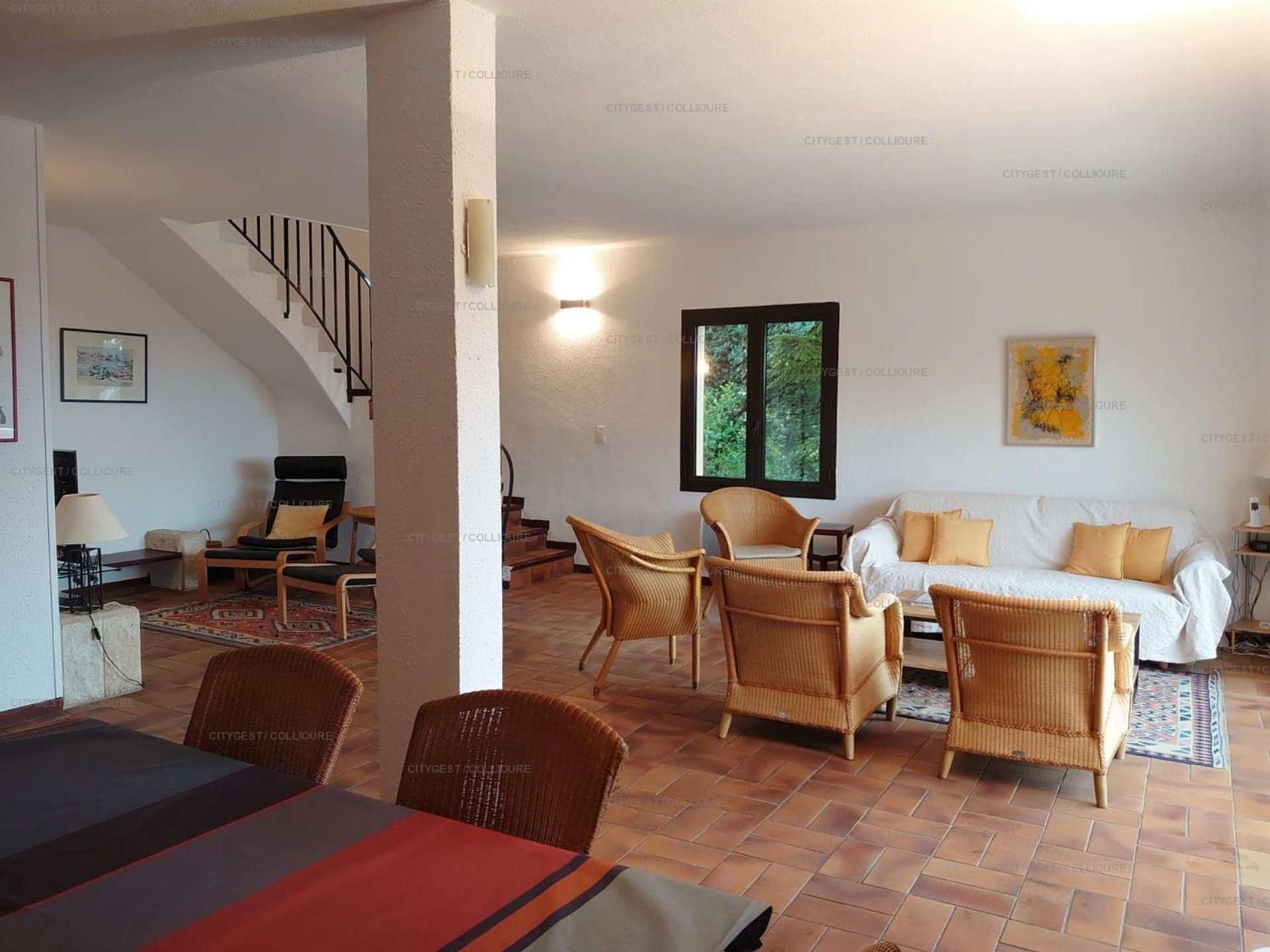 6Amb38 Villa Avec Terrasse Dans Residence Avec Piscine Commune Collioure Eksteriør billede