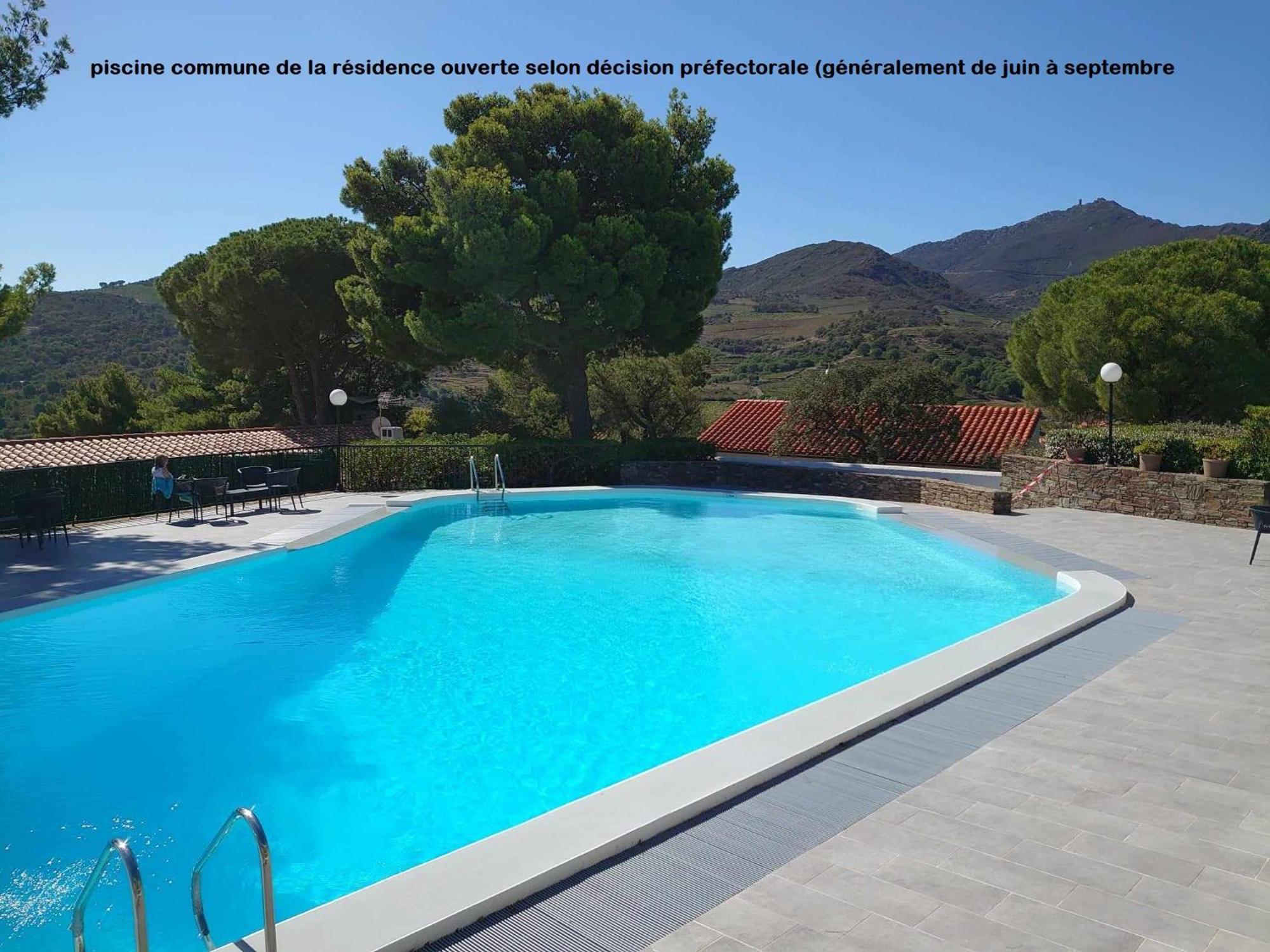 6Amb38 Villa Avec Terrasse Dans Residence Avec Piscine Commune Collioure Eksteriør billede